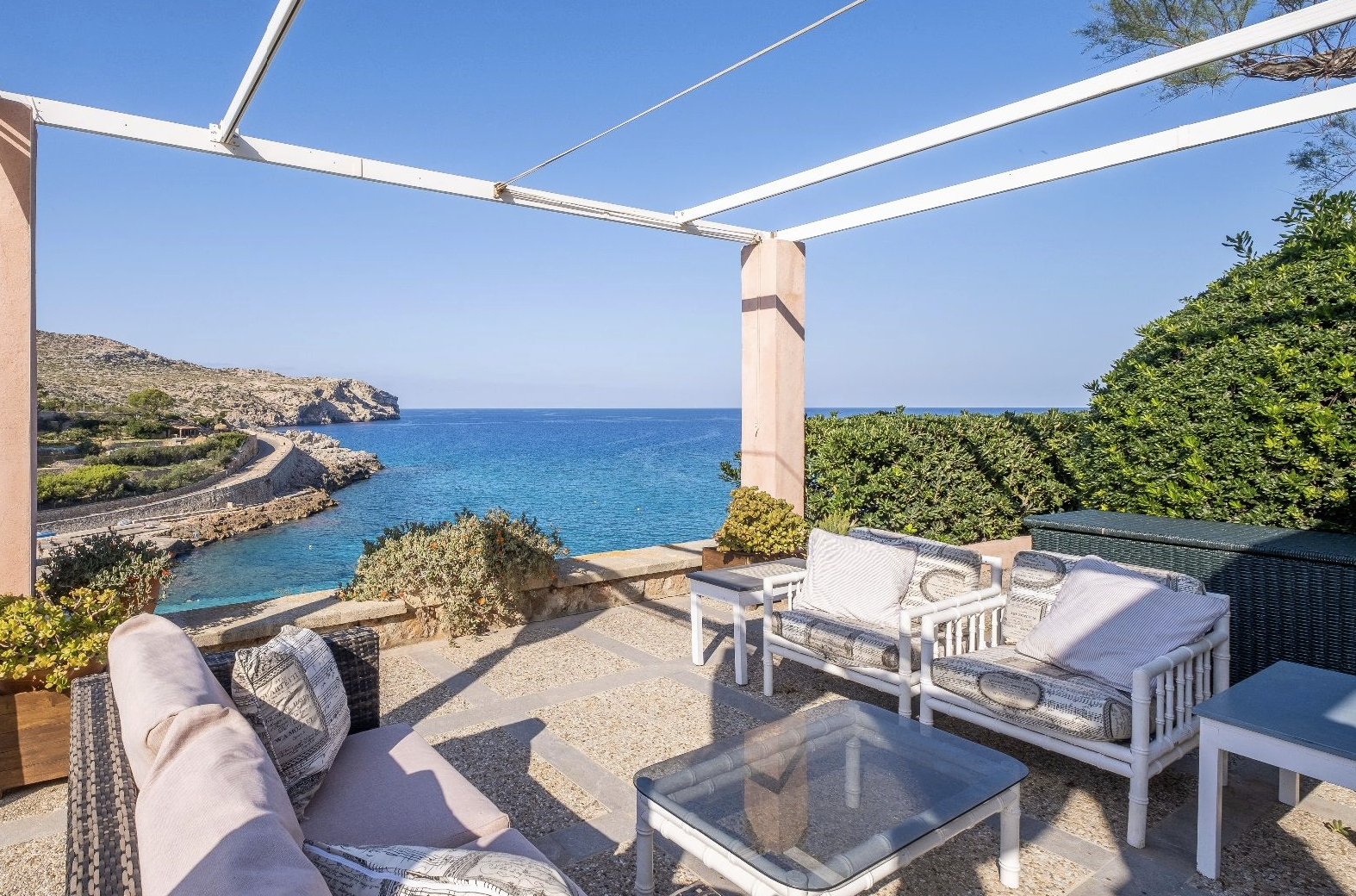 Luxury waterfront villa in Port d'Andratx Majorca representing premium property investment opportunities following Spain's Golden Visa programme termination