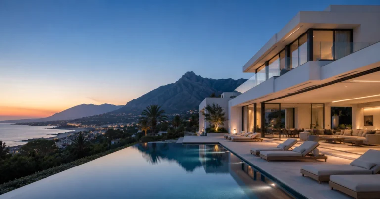 Prime luxury villa on the Costa del Sol representing Spain's international property market