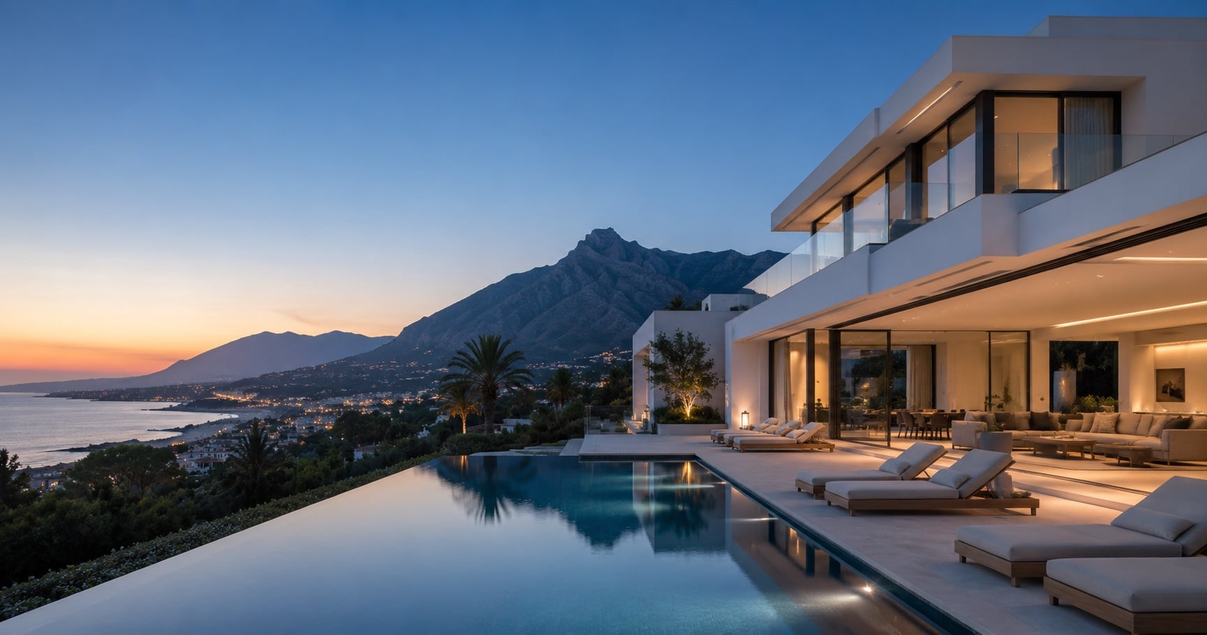 Prime luxury villa on the Costa del Sol representing Spain's international property market