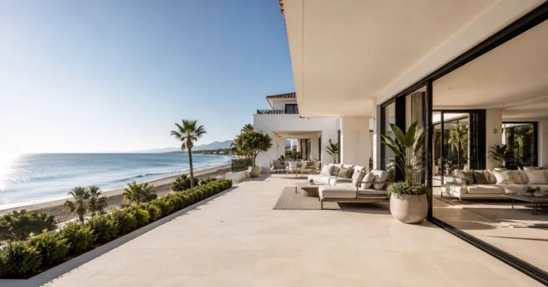 Luxury villa in Marbella, the Golden Mile, prime property for Irish buyers