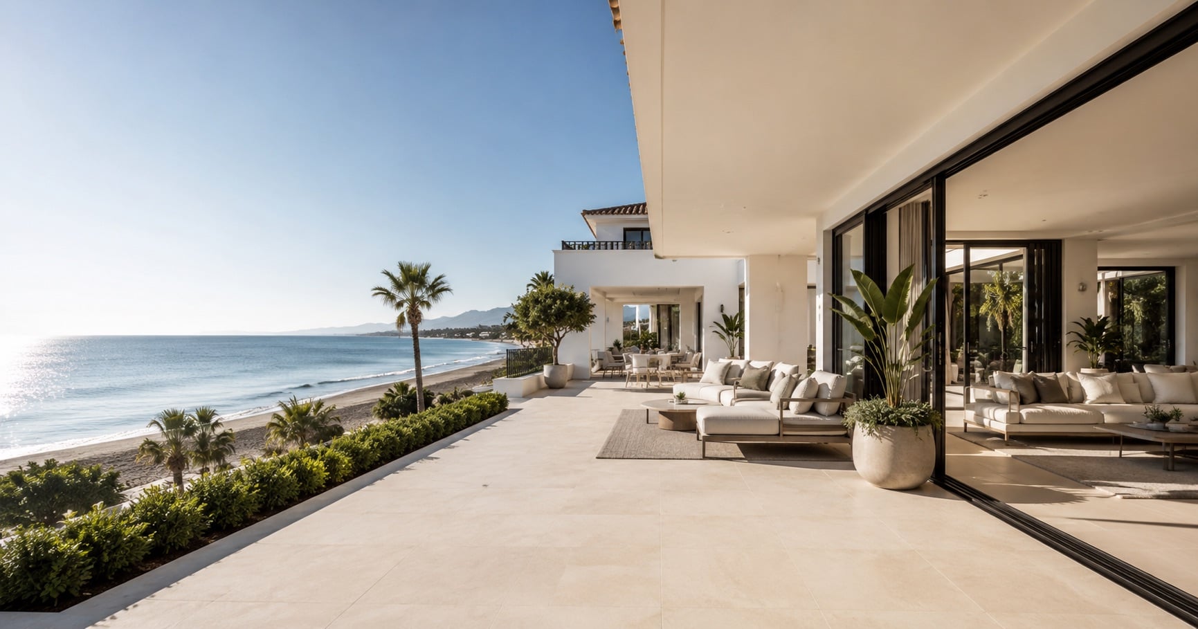 Luxury villa in Marbella, the Golden Mile, prime property for Irish buyers