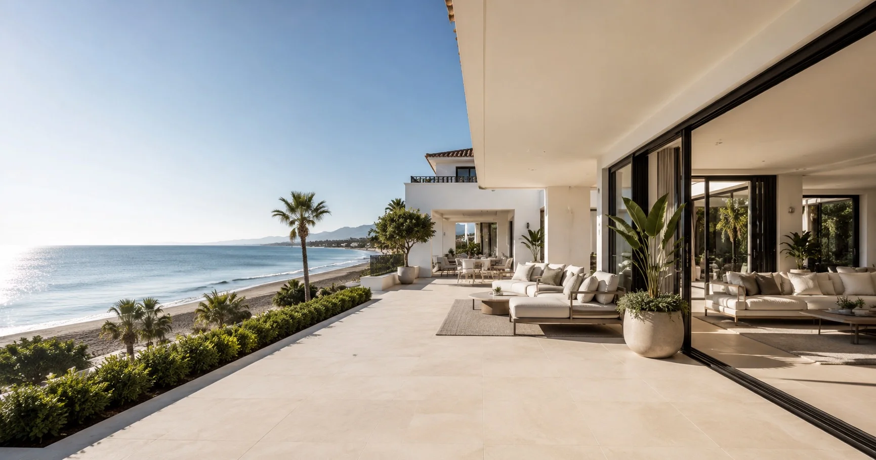 Luxury villa in Marbella, the Golden Mile, prime property for Irish buyers