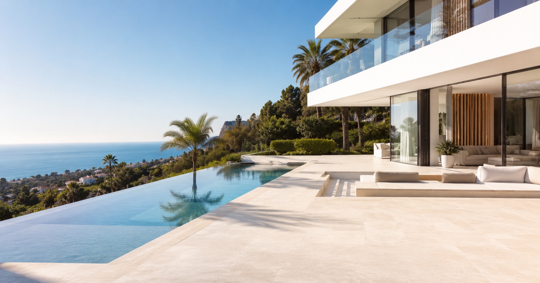 Prime villa above Marbella in Nueva Andalucia, the established Scandinavian district known as Little Stockholm